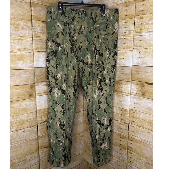 US NAVY WORKING UNIFORM TYPE III APEC TROUSER WATERPROOF WORKWEAR HUNTING GEAR - Picture 1 of 7